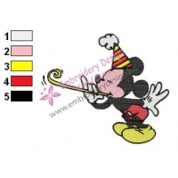 Mickey Mouse Cartoon Embroidery 68